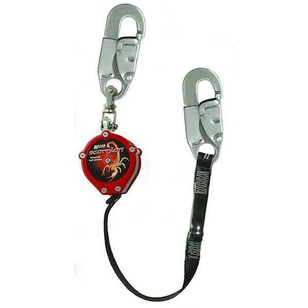 Miller Fall Limiter, 9 ft., Red PFL-7-Z7/9FT