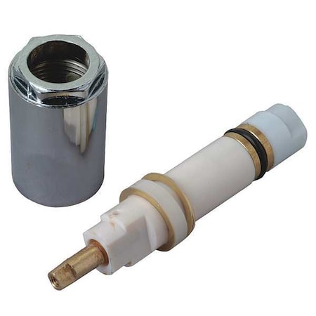 Brasscraft Tub and Shower Tub/Shower Stem, 0, Brass, Chrome and White SLD1350