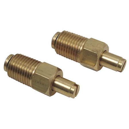 Brasscraft Tub Concealed Stops, 0, Brass SWD0439