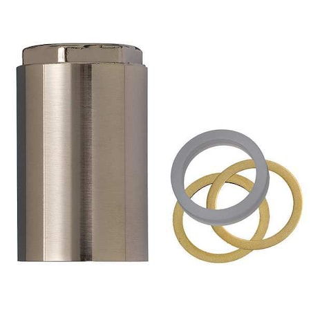 Brasscraft Faucet, Retainer Nut, Satin Nickel - PVD SWD0453