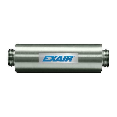 Exair Vacuum Ejector Muffler, 1/4 in. NPT, 200 F 890001