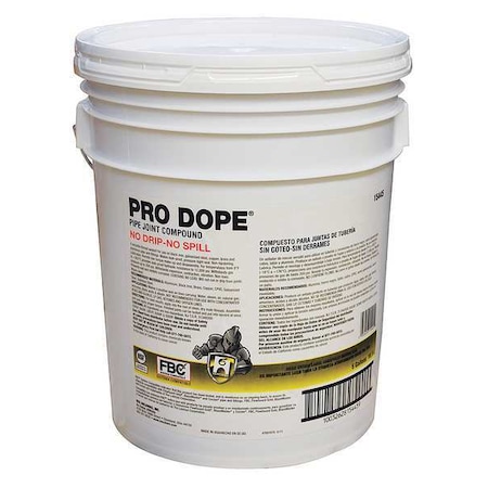 Hercules Pro Dope(R) Thread Sealant 5 gal, Pail, Gray, Paste 15445