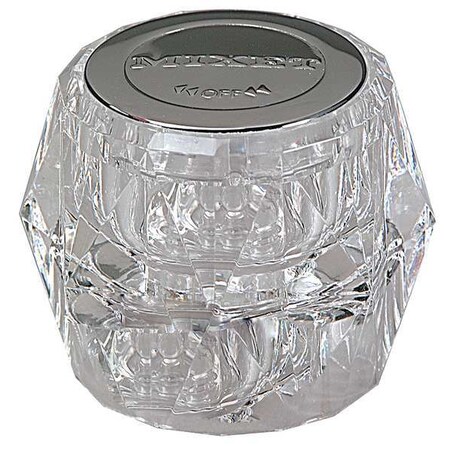 Brasscraft Tub and Shower Tub/Shower Handle, 1, Clear and Chrome SHD7077