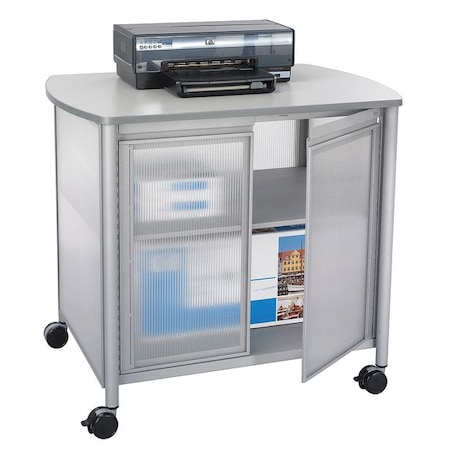 Safco Deluxe Machine Stand, Gray 1859GR