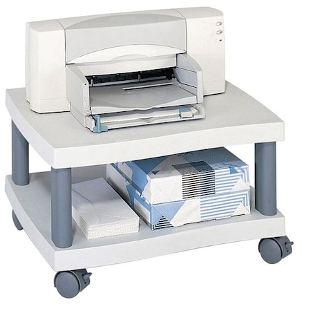 Safco Underdesk Printer Stand, Light Gray 1861GR