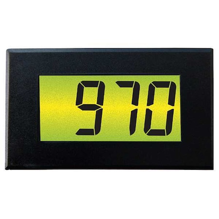 Lascar Digital Panel Meter, LCD, 7 to 14VDC DPM-970