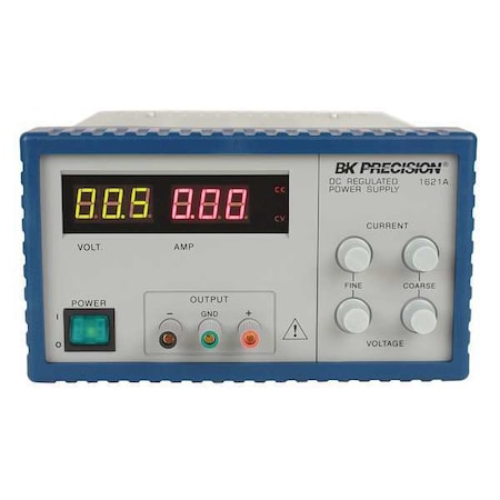 B&K Precision DC Power Supply, Single Output, 0 to 18VDC 1621A