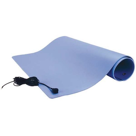 Scs Dissipative Table Roll, Blue, 3 x 50ft. TM36600L3BL