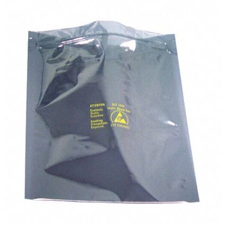 Scs Metal-In Static Shielding Bag, 5x3in, PK100 30035