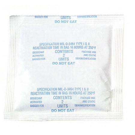 Scs Desiccant, 2 Unit Plastic Pouch, PK150 2PLDES150