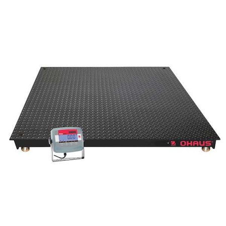 Ohaus Digital Floor Scale with Remote Indicator 5000 lb./2500kg Capacity VN31P5000L-US