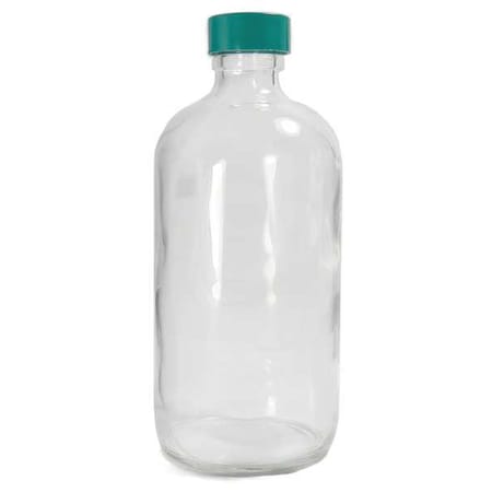 Qorpak Boston Round Bottle, 2 Oz., Narrow, PK24 GLC-01099