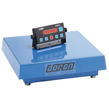 Doran Digital Platform Bench Scale with Remote Indicator 500 lb. Capacity MVP5500