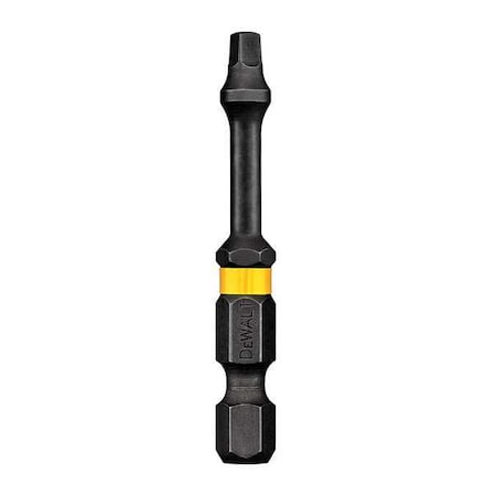 Dewalt Insert Bit, 1/4In, Square Recess, No 2, 2In, PK50 DWA2SQ2IRB