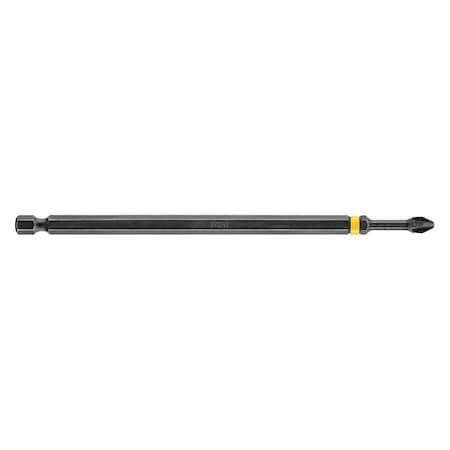 Dewalt FlexTorq Insert Bit, 1/4In, Phillips, No 2, 6In, PK50 DWA6PH2IRB