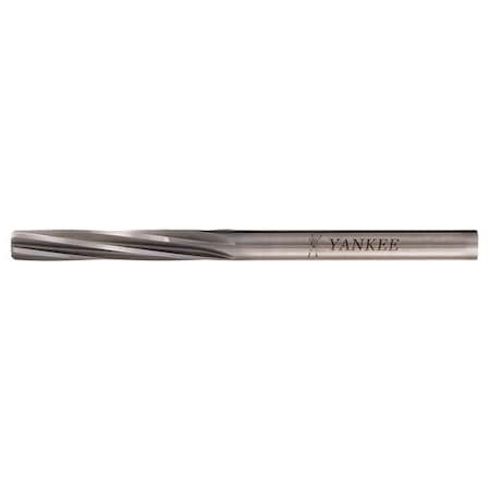 Yankee Dowel Pin Reamer, 0.1855In, 6 Flute, Cobalt 1475-0.1855