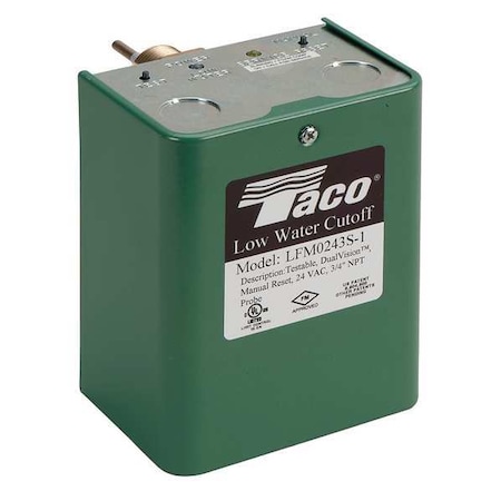 Taco Low Water Cutoff, NPT, Electronic, NEMA 1 LFM0243S-1