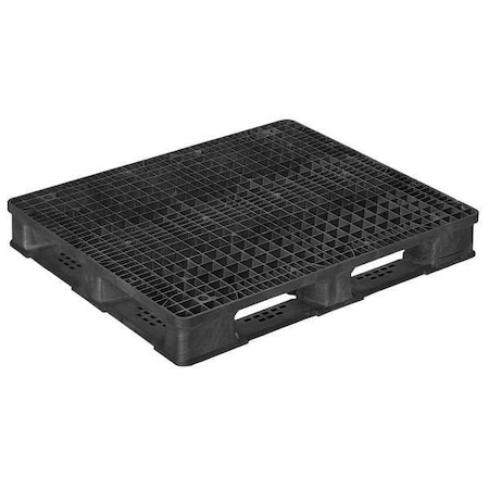 Zoro Select Polypropylene Pallet, 48 in L, 40 in W, 6 1/4 in H, 5,000 lb Dynamic 40x48 Odyssey HD3