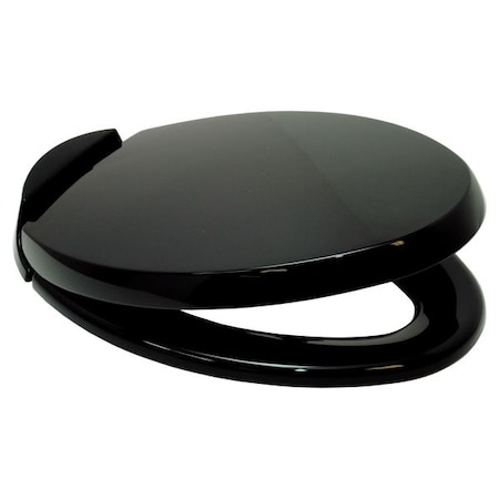 Toto Toilet Seat With Cover, Polypropylene, Elongated, Black SS204#51