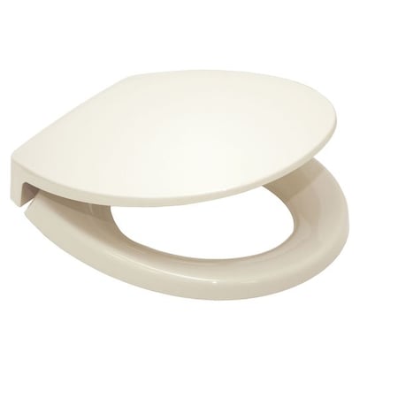 Toto Toilet Seat With Cover, Soft Close Hinge, Round, Beige SS113#12