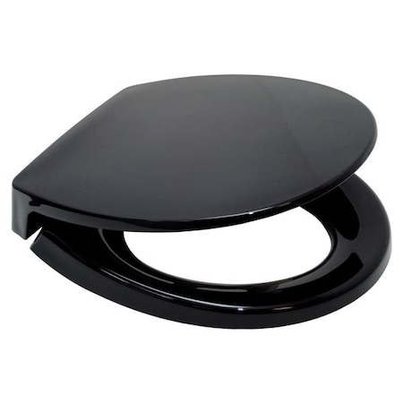 Toto Toilet Seat With Cover, Soft Close Hinge, Round, Black SS113#51