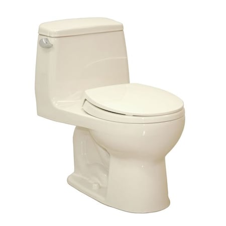 Toto Tank Toilet, 1.6 gpf, G-Max, Floor Mount, Round, Bone MS853113S#03