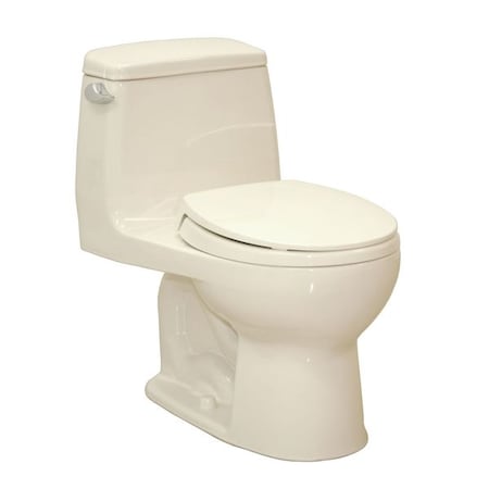 Toto Tank Toilet, 1.6 gpf, Power Gravity, Floor Mount, Round, Bone MS853113#03