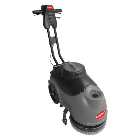Dayton Walk Behind Floor Scrubber, 15 in. 20HW28