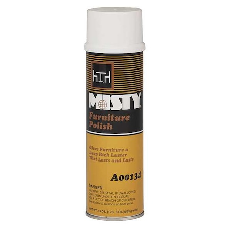 Misty Furniture Cleaner and Polish, 19 oz., PK12 1001511