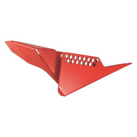 Master Lock Ball Valve Lockout, Red, Metal S3477