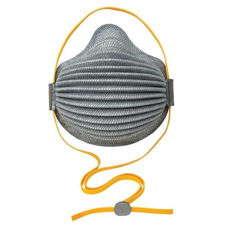 Moldex Disposable Respirator, N95, Nuisance Organic Vapor, Nuisance Ozone, Molded, Dual, Adjustable, M 4800