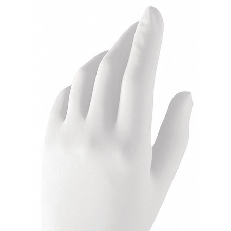 Gammex Disposable Gloves, 9.4 mil Palm, Polyisoprene, Powder-Free, S (7), 1 PR, White 110734