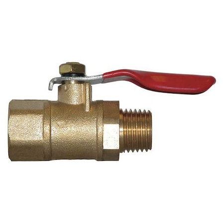 Winters Mini Ball Valve, 1.71 in., Lever Handle SMV500LF