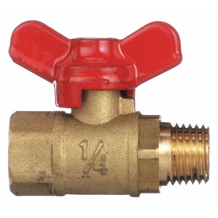 Winters Mini Ball Valve, 1.73 in., Lever Handle SMV532LF