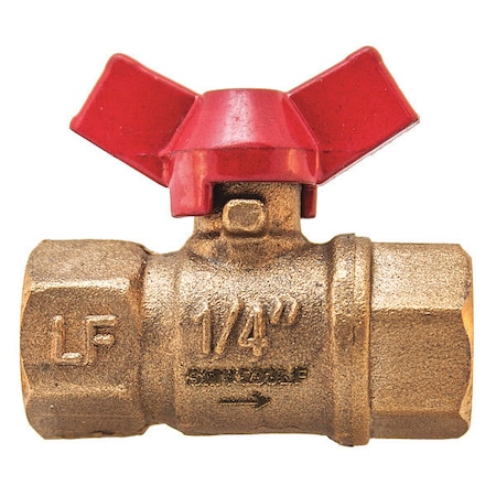 Winters Mini Ball Valve, 1.53 in., T-Handle SMV533LF