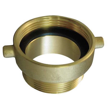 Moon American Fire Hose Adapter, FNSTxMNPT, 2-1/2inx3in 367-2523061