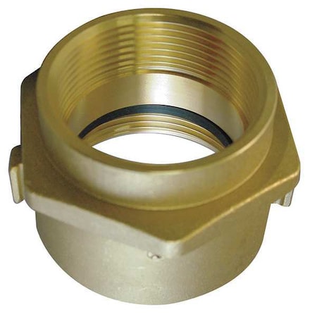 Moon American Fire Hose Adapter, FNST x FNPT, Brass 364-25225621