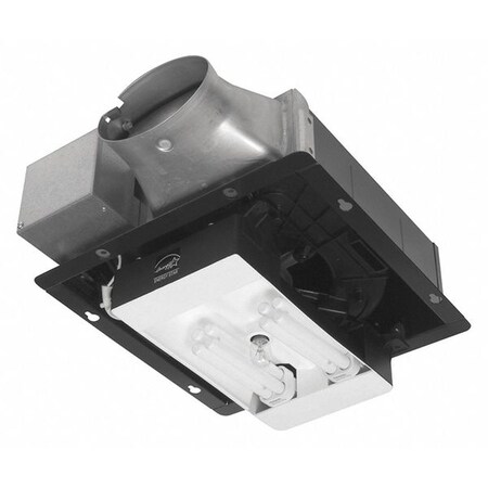 Panasonic Ceiling Bathroom Fan Housing Kit, 4" Oval Duct Dia., 0 ...