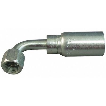 Weatherhead Hydraulic Hose Fitting, Crimpable 06E-668