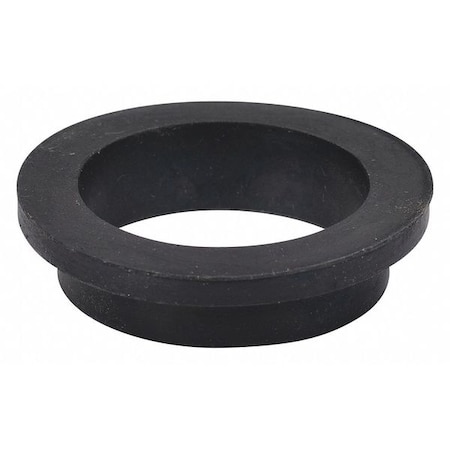 Dearborn Brass Flange Spud Washer, Toilet, Rubber, Black 7101