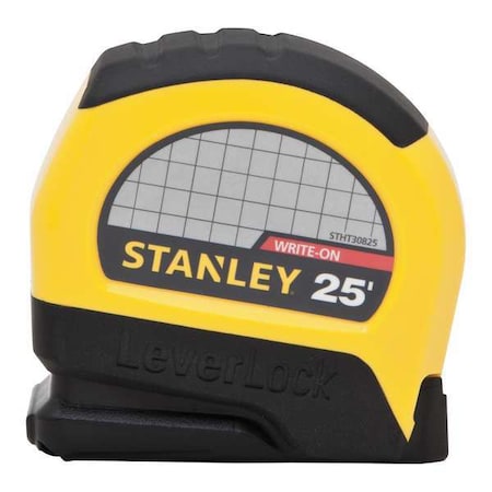 Stanley 25 ft Tape Measures, 1 in Blade STHT30825