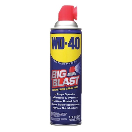 WD-40 Big Blast®, Lubricant, Aerosol Can, 18 Oz. 490095