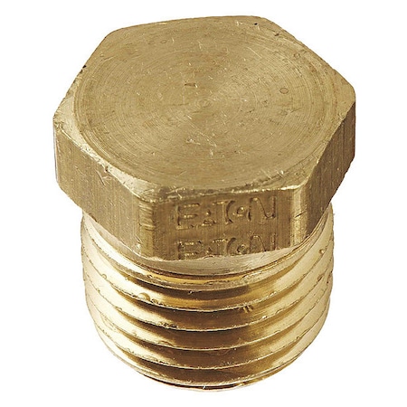 Weatherhead Pipe Plug Hex Head 1/4In Male, 3152X4 3152X4