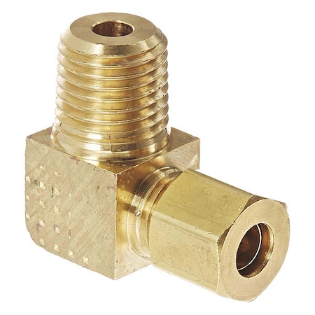 Weatherhead Elbow Male 1/4X1/4In, 0069X04A 69X4X4