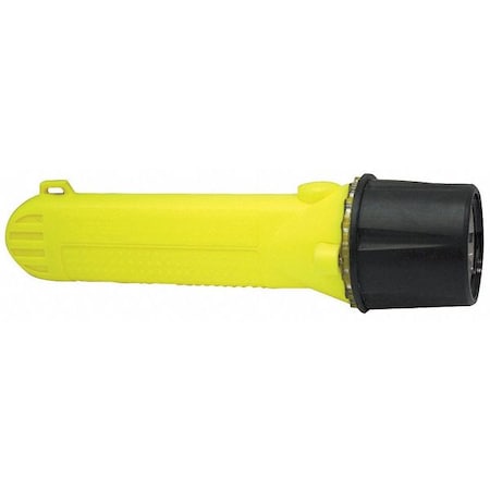 Railhead Gear Yellow No Led Industrial Handheld Flashlight, 80 lm KE-FL1014