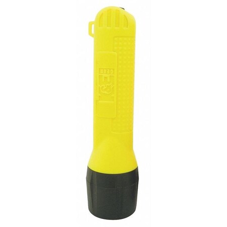 Railhead Gear Yellow No Led Industrial Handheld Flashlight, 165 lm KE-FL1016