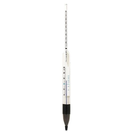 Vee Gee Hydrometer, API/Therm, 380mm L 6757HTS