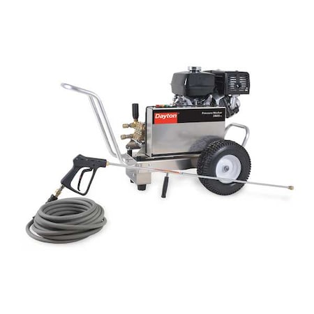 Dayton Heavy Duty 3800 psi 3.7 gpm Cold Water Gas Pressure Washer GBA-3800-0DAH
