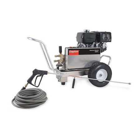 Dayton Industrial Duty 4200 psi 3.4 gpm Cold Water Gas Pressure Washer GBA-4200-0DAH