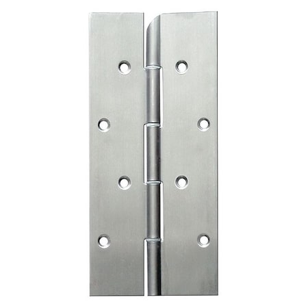 Markar Door and Butt Hinge, 304 Stainless steel, Full Mortise Mounting, 4 1/2 in Leaf W x 79 in Leaf H FM3500-79